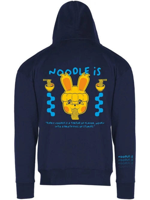 we wee -Dust Ζακέτα φούτερ NOODLE IS - FRENCY NAVY - Πίσω όψη