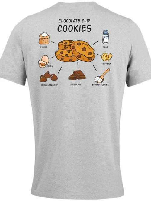 we wee - REGENT - CHOCOLATE COOKIES - HEATHER GREY RECYCLED - Πίσω όψη