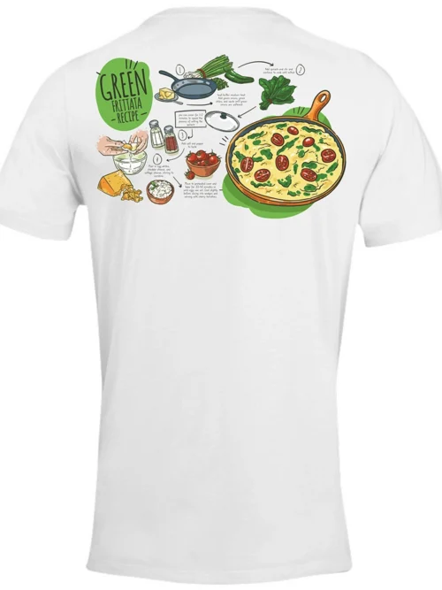 we wee - REGENT - GREEN FRITTATA - WHITE - Πίσω όψη