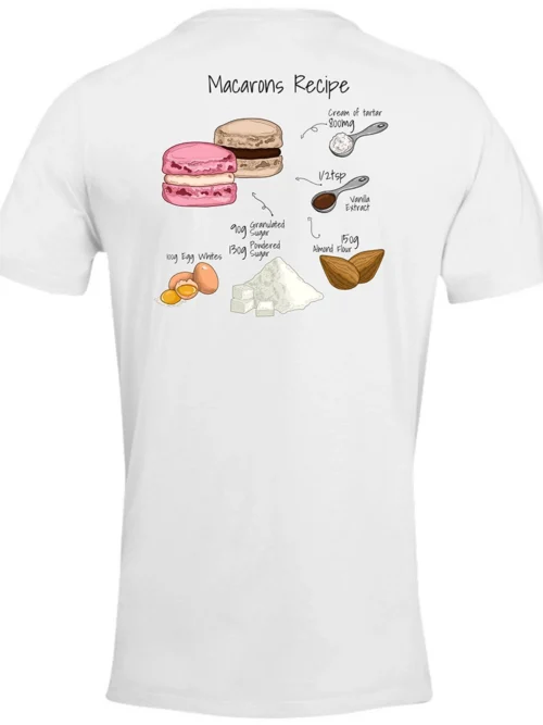 we wee -REGENT MACARONS RECIPE - WHITE - Πίσω όψη