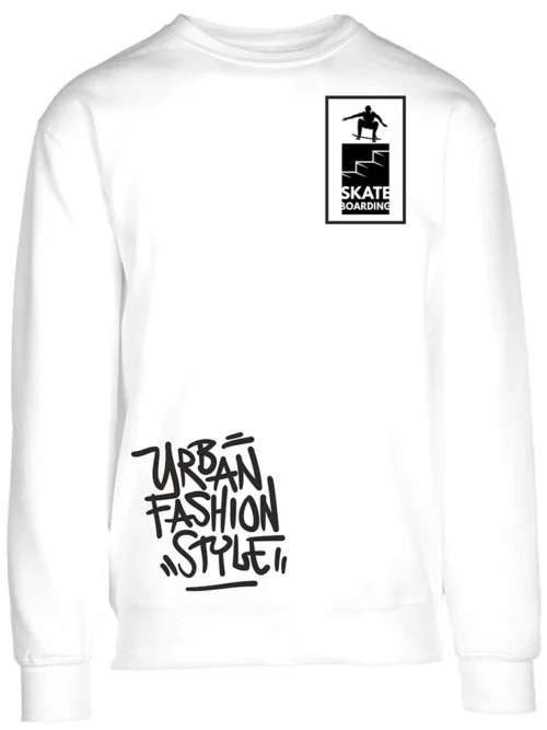 wewe ΦΟΥΤΕΡ GHOST SKATE BOARDING - WHITE - Μπροστινή όψη