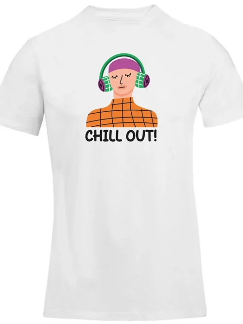 we wee -CHILL OUT- WHITE - Μπροστινή όψη