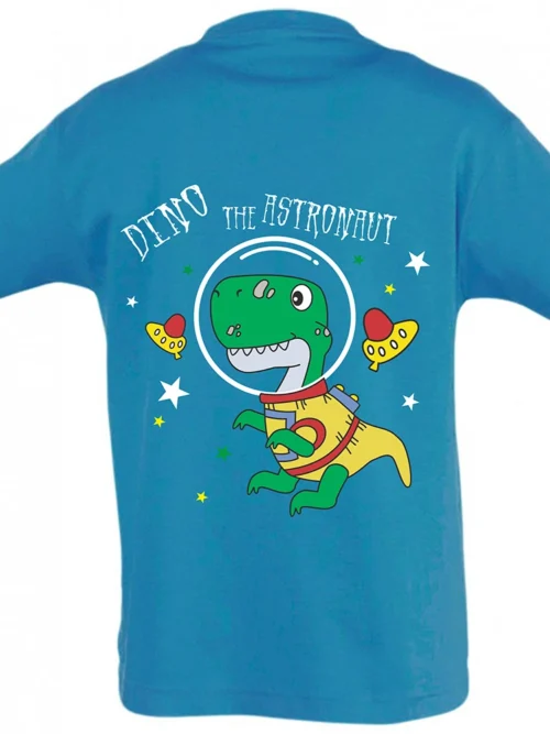 we wee -Dino The Astronaut - AQUA - Πίσω όψη