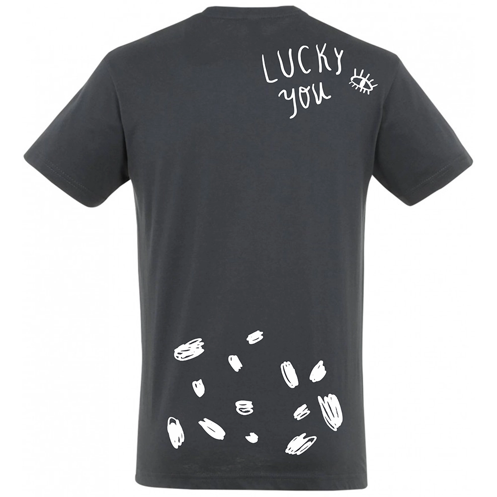 we wee - LUCKY YOU - MOUSE GREY - Πίσω όψη