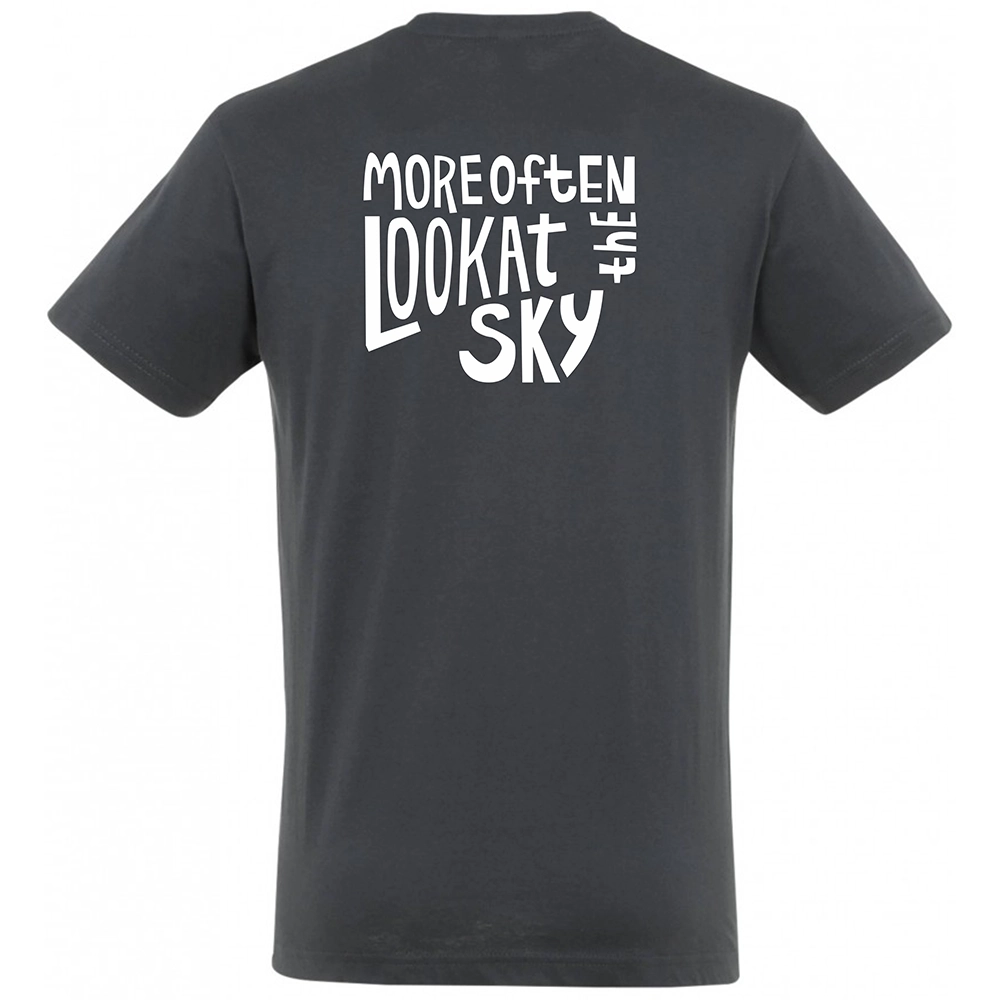 we wee -MORE OFTEN LOOK AT THE SKY - MOUSE GREY - Πίσω όψη