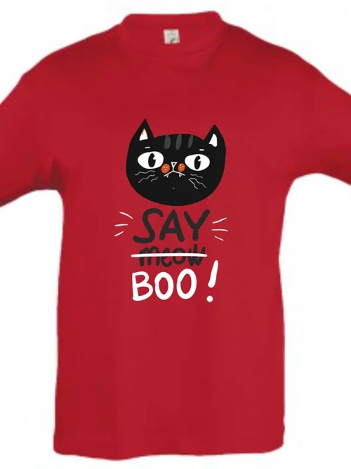 we wee -Mood cat - RED - Μπροστινή όψη