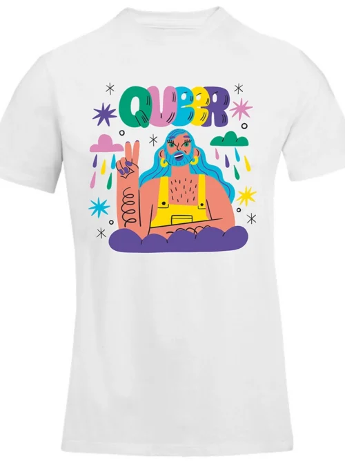 we wee -QUEER- WHITE - Μπροστινή όψη