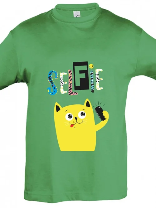 we wee -Selfie cat- KELLY GREEN - Μπροστινή όψη