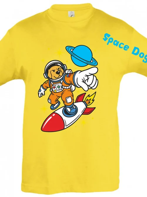 we wee -Space Dog- GOLD - Μπροστινή όψη