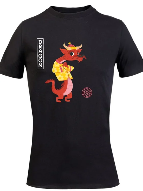 we wee -DRAGON - BLACK - Μπροστινή όψη