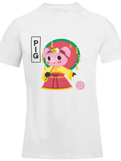 we wee -PIG- WHITE - Μπροστινή όψη