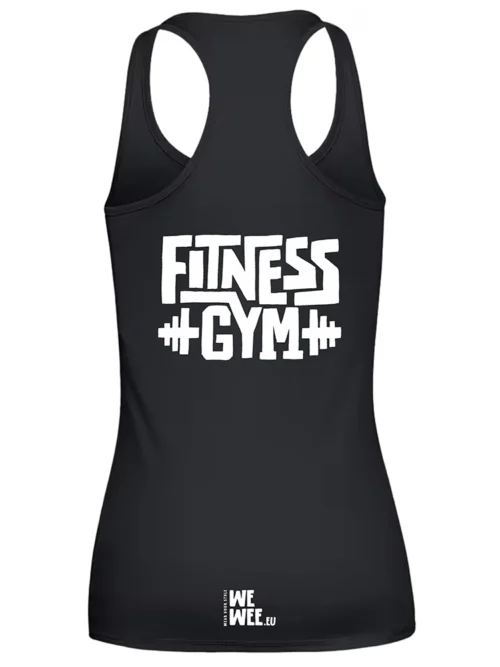 we wee -FITNESS - BLACK - Πίσω όψη