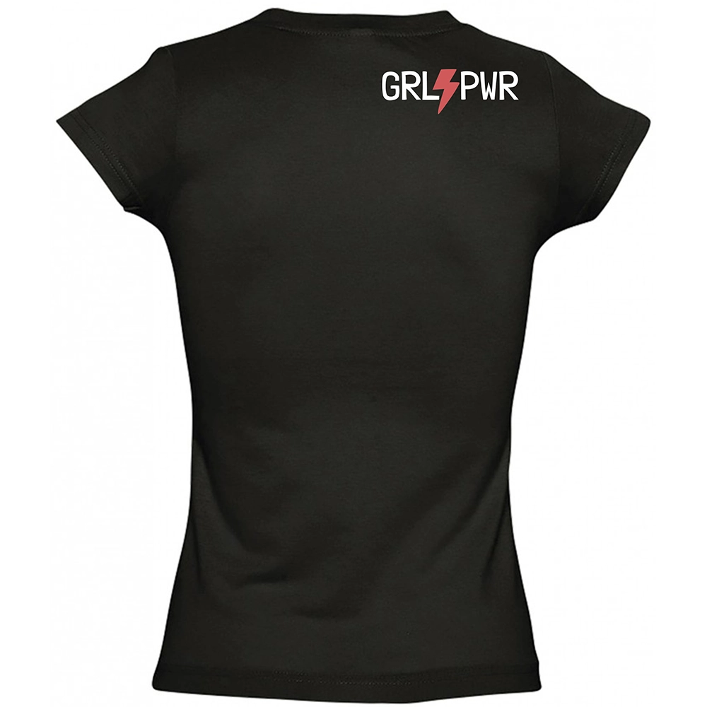 we wee -GIRL POWER - BLACK - Πίσω όψη
