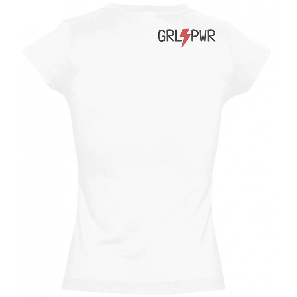 we wee -GIRL POWER - WHITE - Πίσω όψη