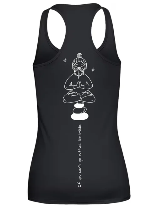 we wee -NAMASTE - BLACK - Πίσω όψη