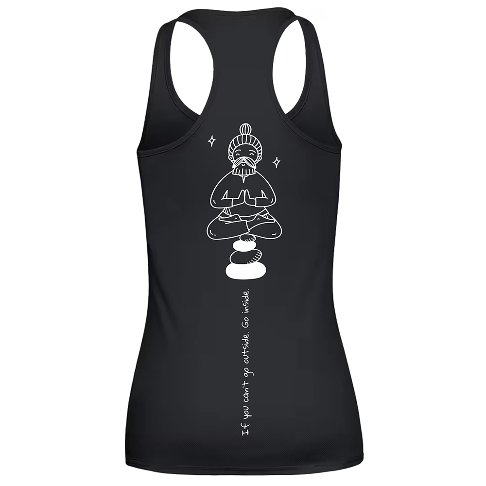 we wee -NAMASTE - BLACK - Πίσω όψη
